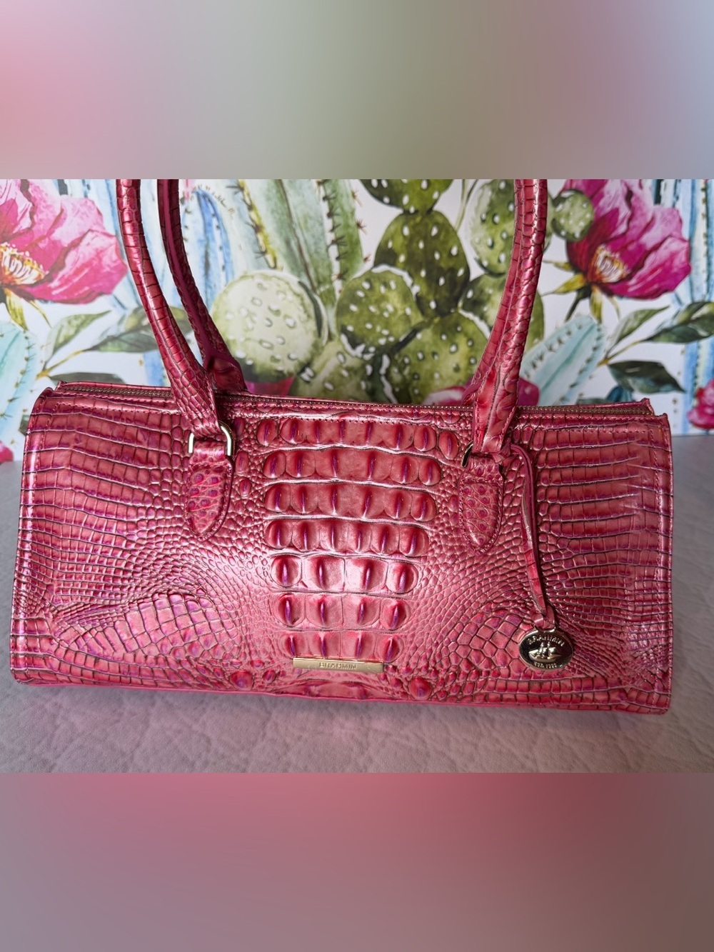 Brahmin Sophia French Rose Shoulder Bag NWT - Picture 6 of 11